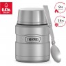 Термос для еды THERMOS KING SK3000 MMS 0,47L с ложкой Термос для еды THERMOS KING SK3000 MMS 0,47L с ложкой