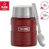 Термос для еды THERMOS KING SK3000 MRR 0,47L с ложкой Термос для еды THERMOS KING SK3000 MRR 0,47L с ложкой