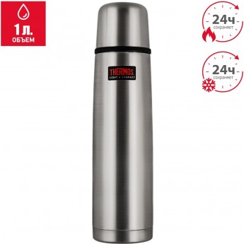 Термос для напитков THERMOS FBB-1000 GR1,0L из нержавеющей стали Термос для напитков THERMOS FBB-1000 GR1,0L из нержавеющей стали