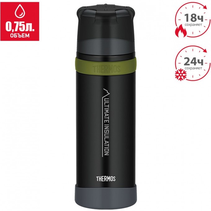 Термос для напитков THERMOS FFX-751 MTBK 0,75 L нержавеющая сталь 562623