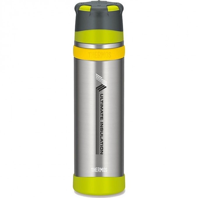 Термос для напитков THERMOS FFX-900 LMG 0.9л. стальной/салатовый 365798