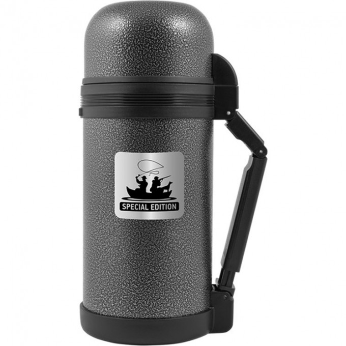 Термос для напитков THERMOS THERMOcafe HAMMP-1200 F&H 1,2 л, серый 146106