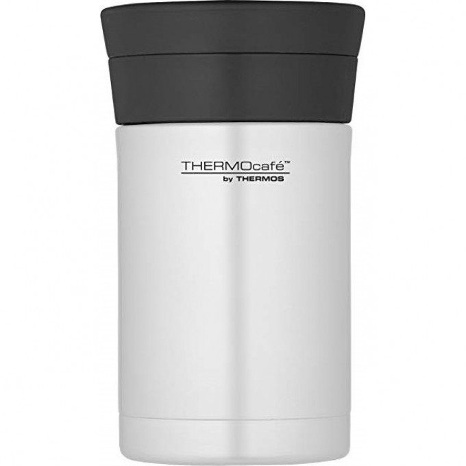 Термос THERMOS THERMOCAFE DFJ-500 FOOD FLASK 0.5л. стальной/черный 868169