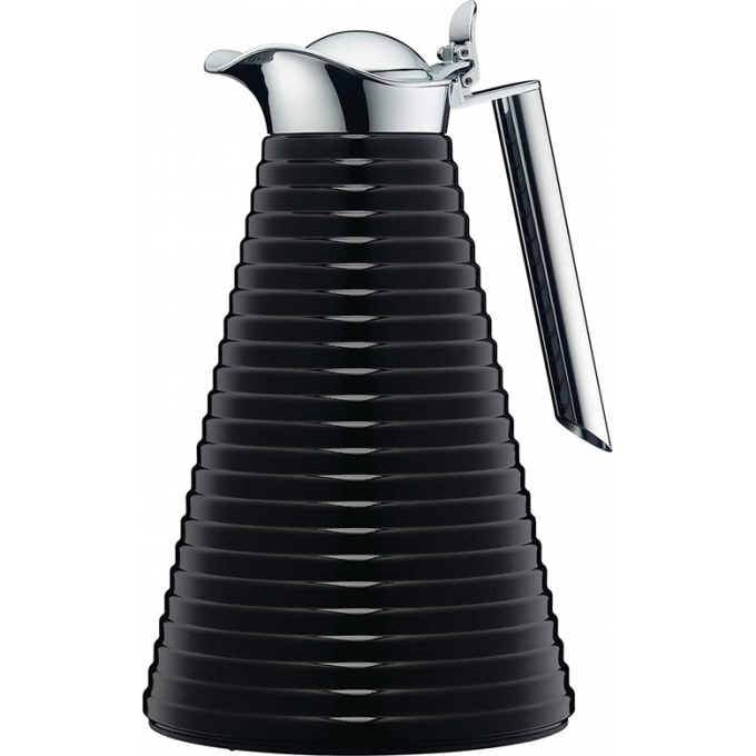 Вакуумный термокувшин THERMOS ALFI ACHAT BLACK 1L со стеклянной колбой 454110